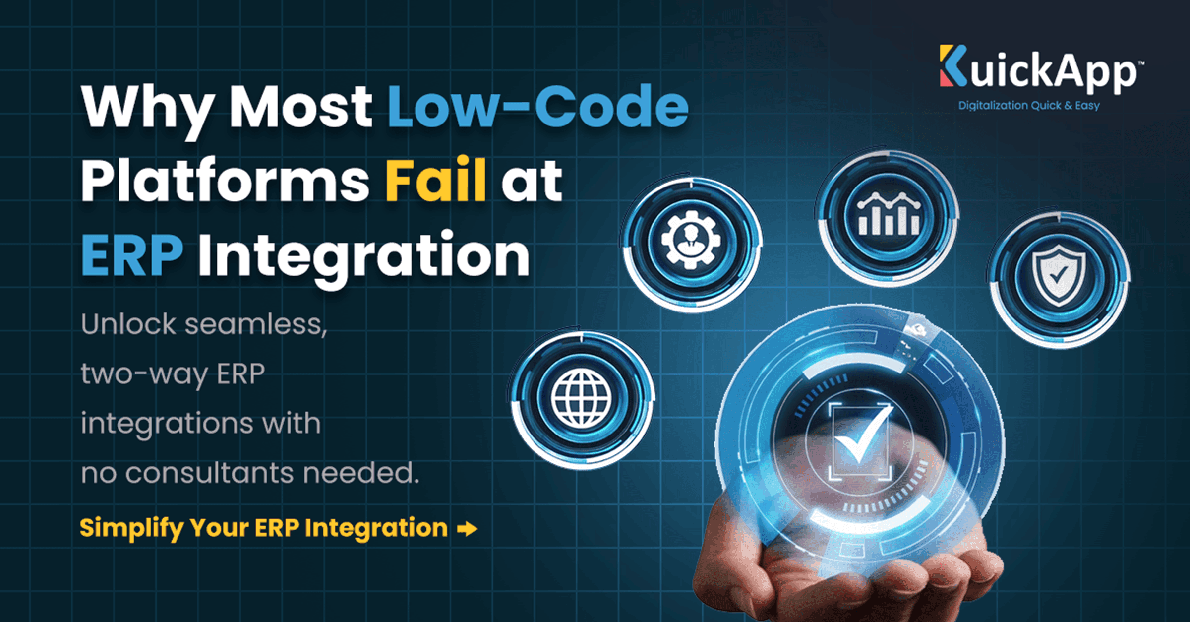 Low-Code ERP Integration Challenges & Best Solutions