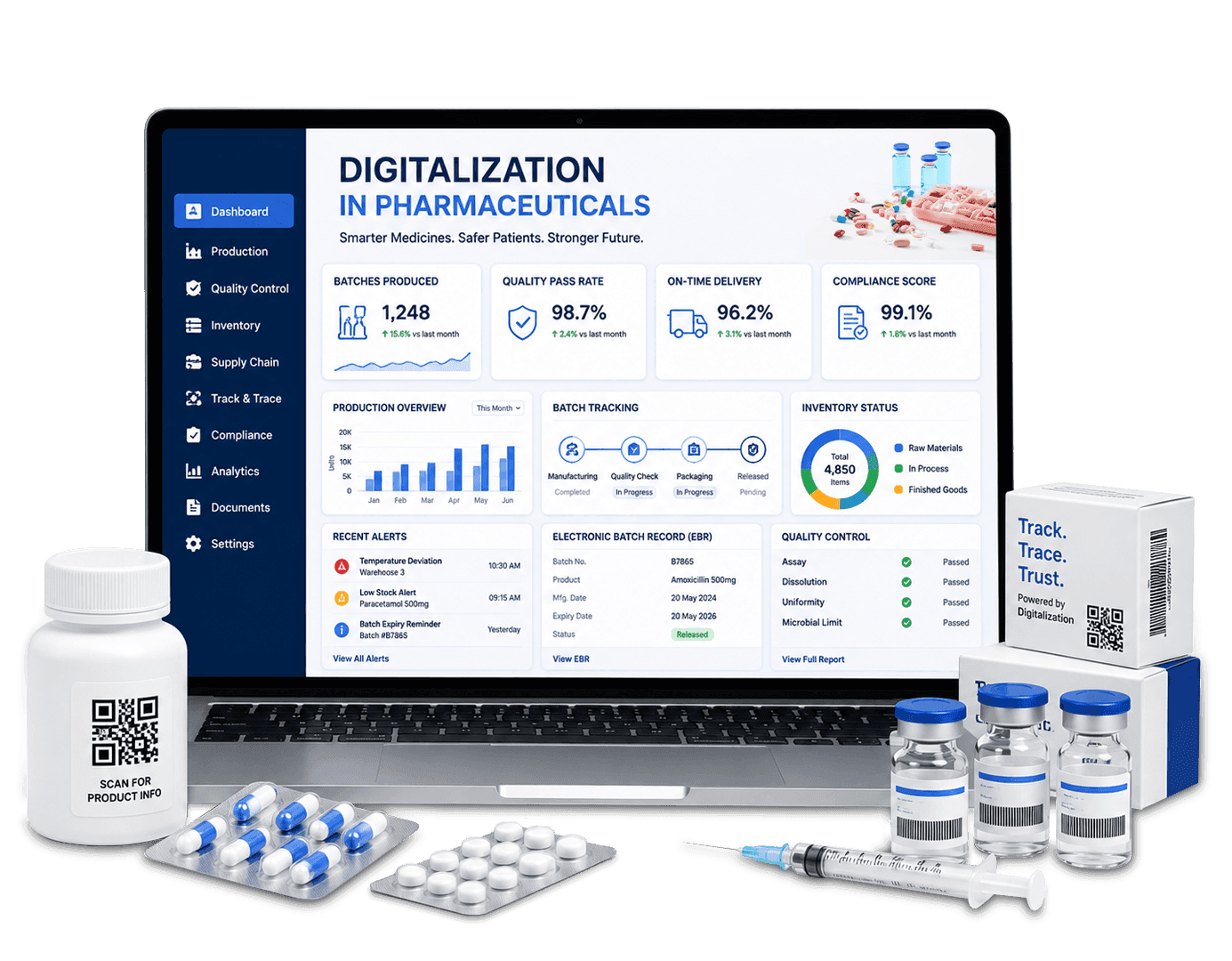 Low-Code Workflow Automation Platform for the Pharmaceutical Industry
