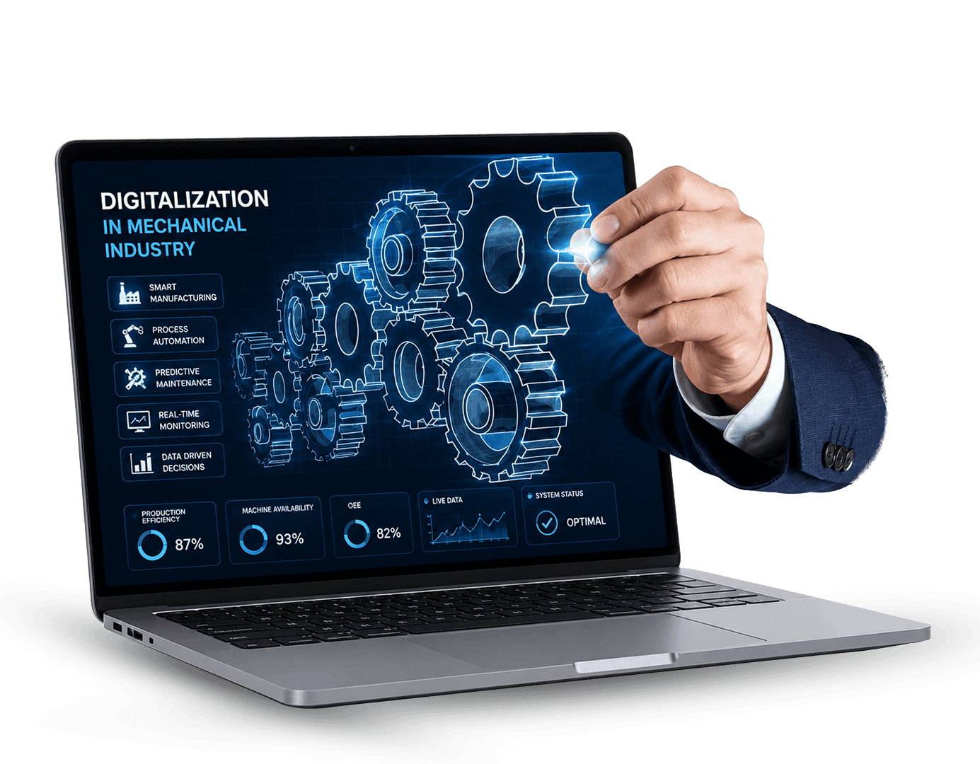 Low-Code Workflow Automation Platform for the Mechanical Industry